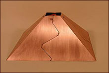 Satin Copper Lamp Shade