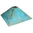 Lamp shade Green Copper Patina 18" & 16" Sq